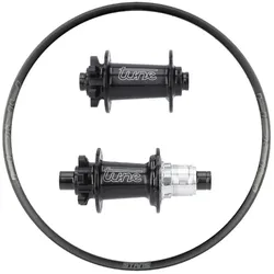 R2BIKE Laufradsatz 29" XC TR | Tune MTB 6-Loch Naben | NoTubes Alumini
