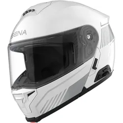 Sena Specter Klapphelm mit Kommunikationssystem - weiß - M (56/57)