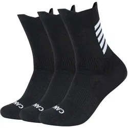 CAMANO Sportsocke performance training light, Größe 43/46 in Schwarz Schwarz