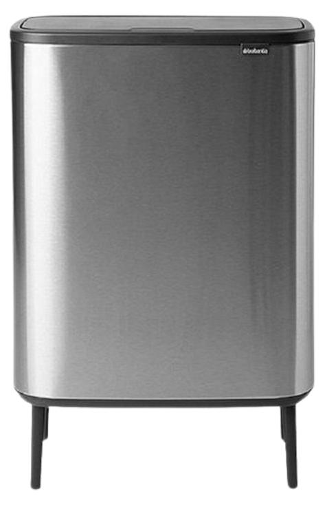 Brabantia Bo Touch bin Hi Mülleimer 2 x 30 Liter grau 130663