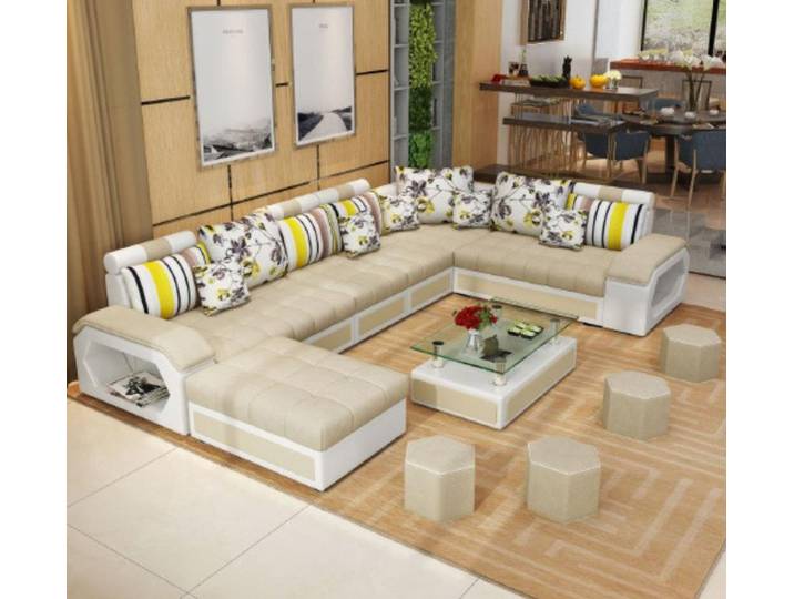Xlmoebel Wohnlandschaft Ecksofa in U-Form mit moderner Polsterung in elegantem Design, Ecksofa in U-Form, Hergestellt in Europa