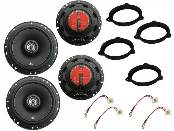 DSX JBL Lautsprecher Set für Renault Capture I R Bj 13-19 Tür vorne hinten Auto-Lautsprecher (70 W)