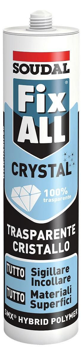 Soudal Fix All Crystal Kit, 125 ml, transparant