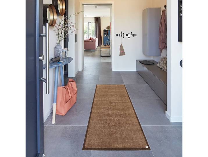 Sauberlaufmatte Touch 67 x 170cm Braun/Braun