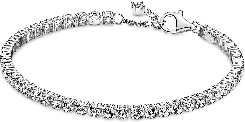 Bracelet Pandora Cordon Scintillant (Taille: 20cm) Femme