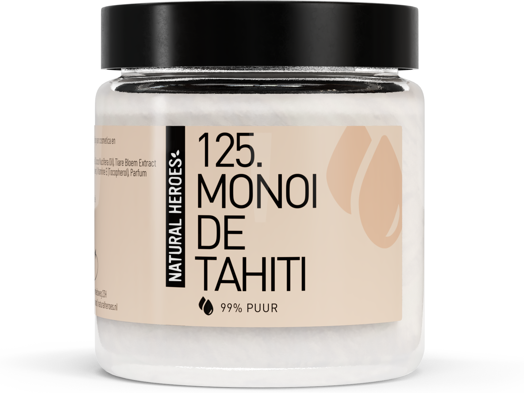 Natural Heroes Monoï de Tahiti Olie (99% puur) - 100 ml