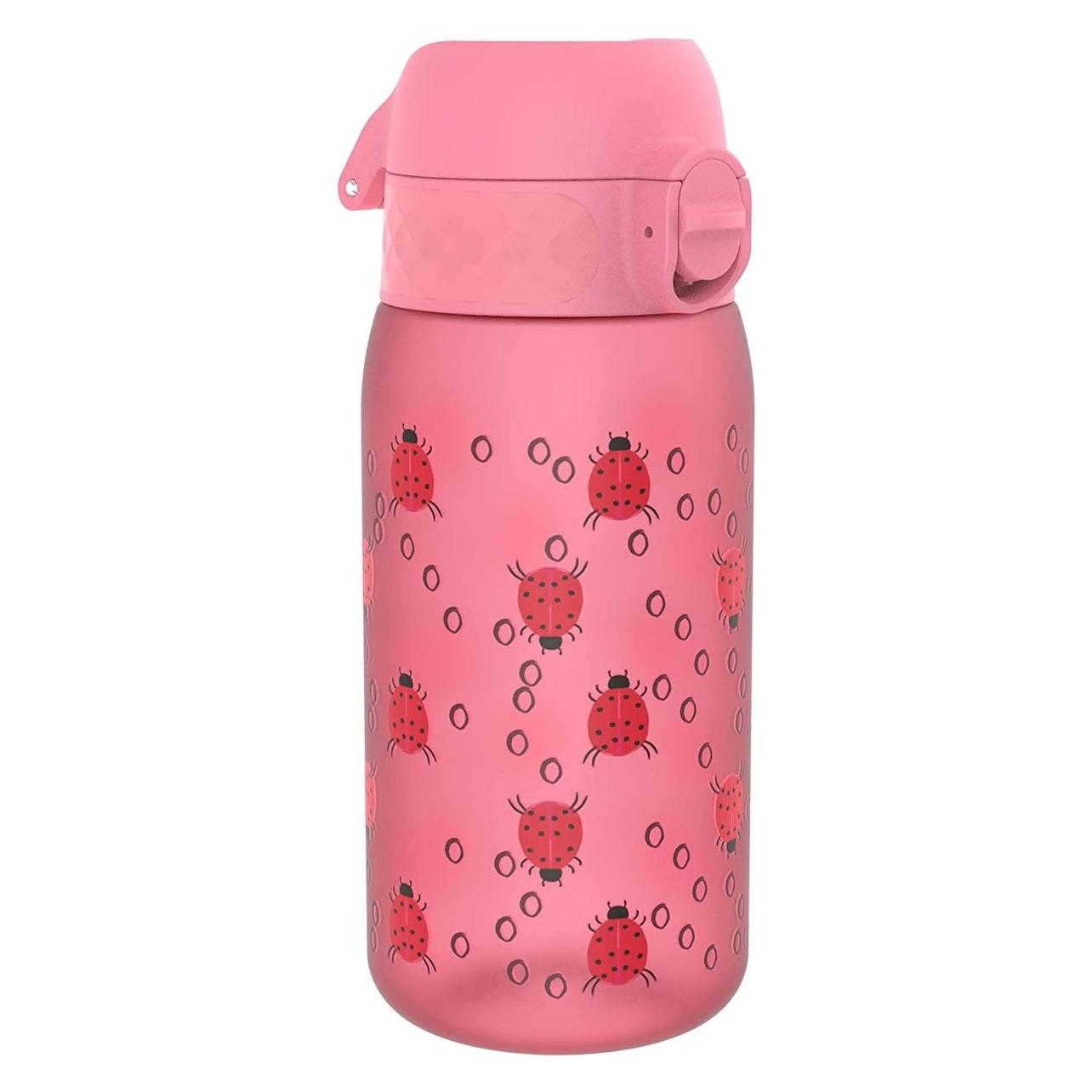 ION8 Kindertrinkflasche auslaufsicher 350 m Marienkäfer / rose (0.35 l) (0619098087772)