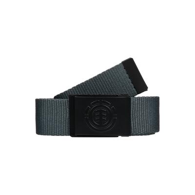 Stoffgürtel ELEMENT "Icon Webbing", Herren, grau (schwarz slate), Obermaterial: 100% Polyester., Gürtel Stoffgürtel