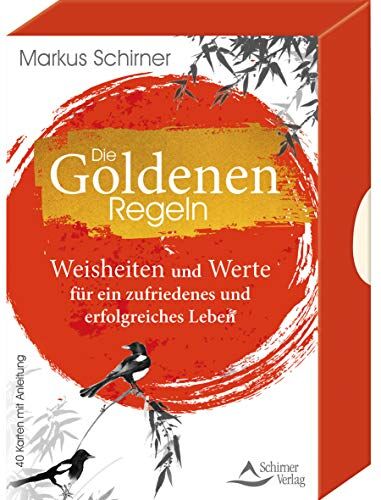 Markus Schirner - Die Goldenen Regeln- Weisheiten und Werte für ein zufriedenes und erfolgreiches Leben: - 40 Karten mit Anleitung - Preis vom 11.10.2026 03:10:56 h