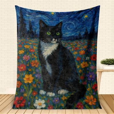 Shop Station Cute Highland Cow Blanket Soft Flannel Throw Blanket For Couch, Bed & Cozy Home Decor c 27.56 39.37 In