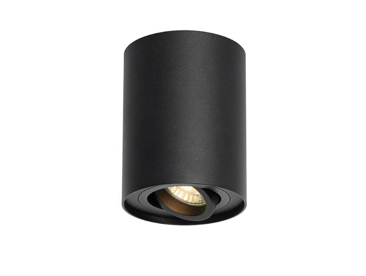 Spot encastré intelligent noir orientable avec Wifi GU10 - Rondoo