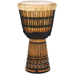 Terré Black Deepcarved Djembe 65 cm Mahogany - Djembe