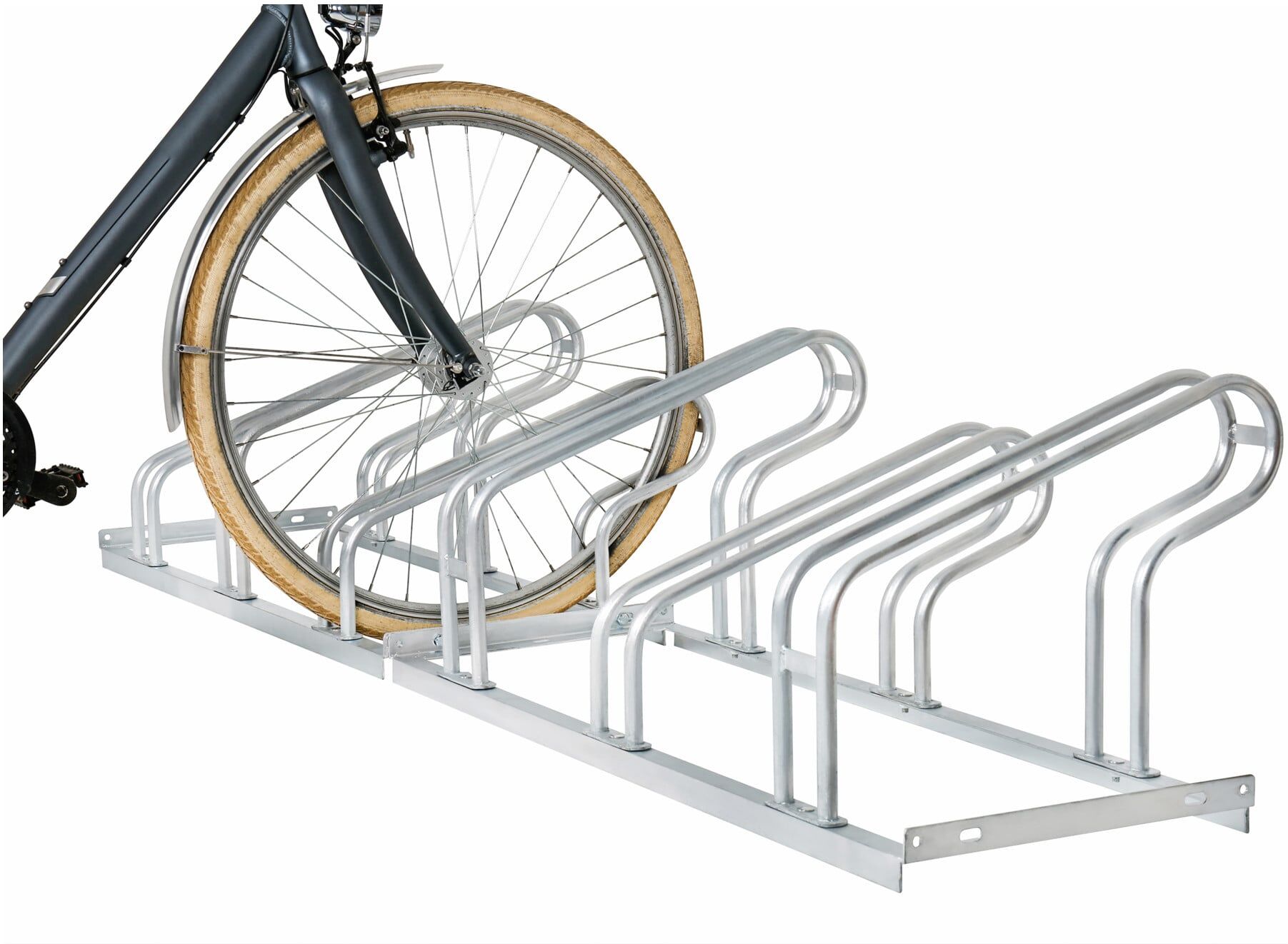 STIER Fahrradständer für 5 Räder verzinkt (904602)