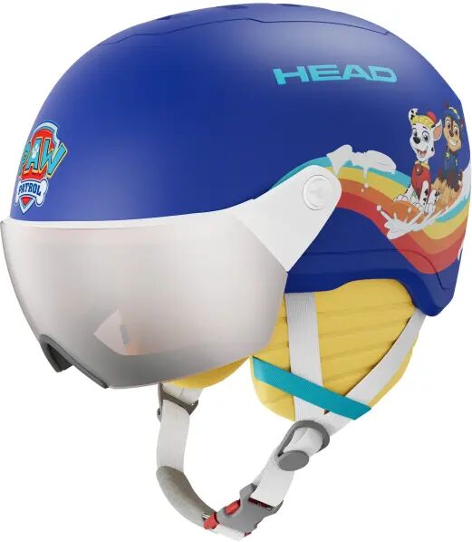 Skihelm Head Yuki Visor Paw Kinder (XS-S - Blue)