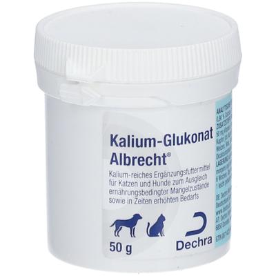 Kalium Glukonat Albrecht VET 50 g Pulver