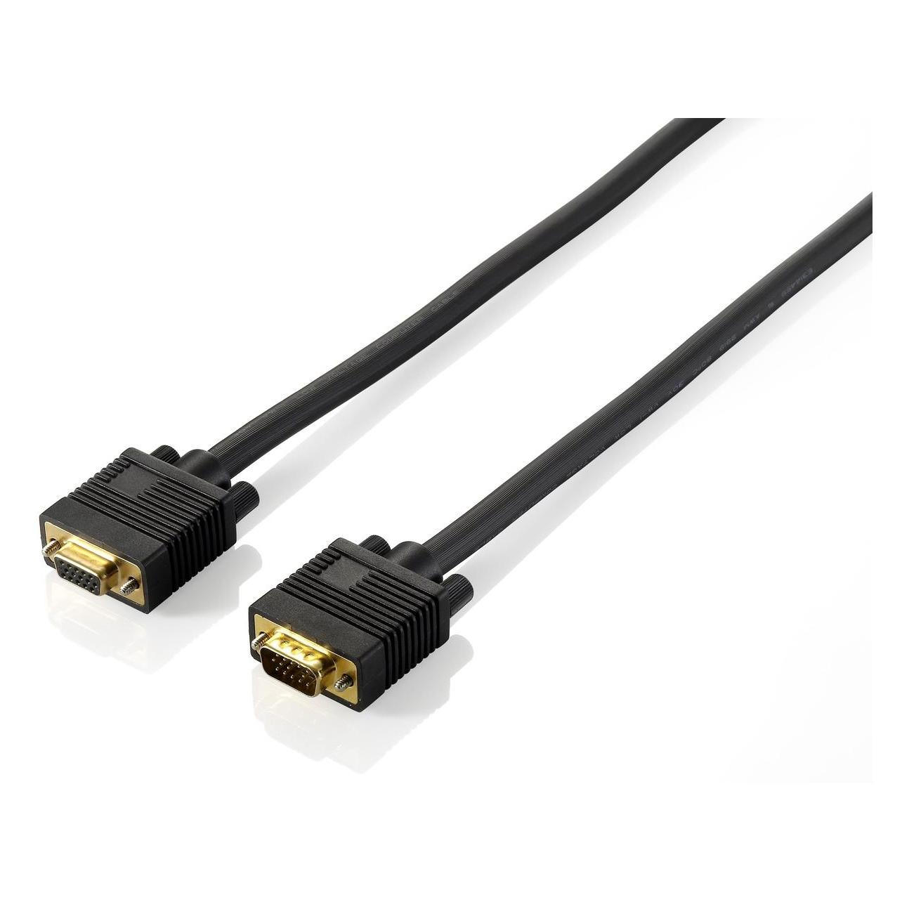 equip VGA Verlängerung Stecker/Buchse (1.80 m) (218130)