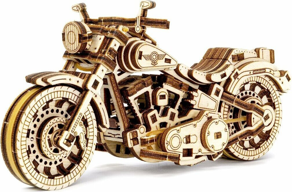 WOODEN.CITY Cruiser V-Twin Bouwpakket met 168 stuks