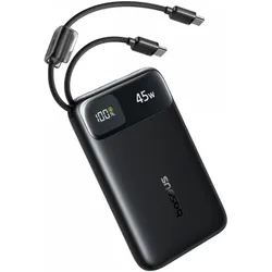 Baseus Powerbank EnerFill FC11, 10.000 mAh, 45 W, QC + PD, Schwarz E0031000, Powerbank, Schwarz