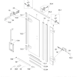 HSK Ersatzteile Dichtungssatz, Set, E160019-99 E160019-99