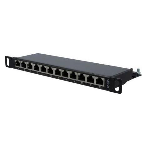 Générique Patch Panel Category 6 / 10" Black- 8 Ports (257312)