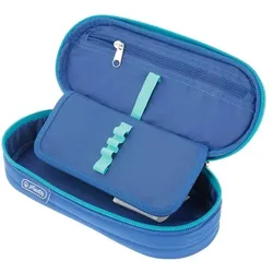 Herlitz Schlampermäppchen »Dip Dye« blau/türkis blau, 21.5 cm