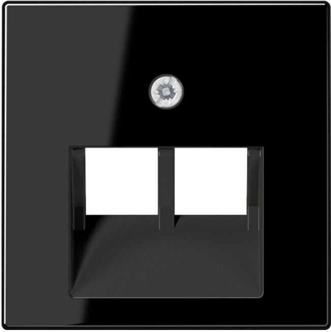Jung Cache noir pour prise IAE/UAE A 569-2 BFPLUA (A569-2BFPLUASW)