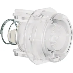 Hager WDA1527T Tasterknopf für Drucktaster und Lichtsignal E10 Zubehör klar transparent