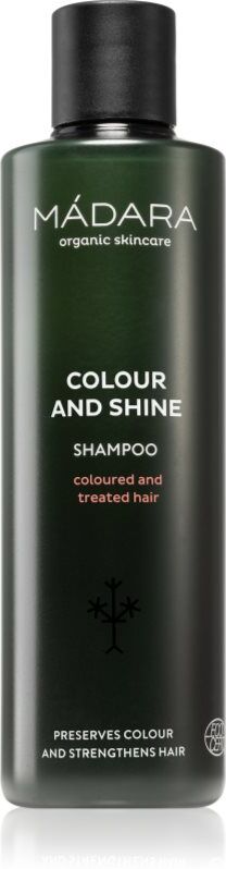 MÁDARA Colour and Shine shampoing illuminateur et fortifiant pour cheveux colorés 250 ml