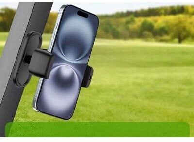 Multicon Wholesale Hub Universal Magnetic Golf Cart Phone Mount, Rotatable Cellphone Holder Universal Magnetic Golf Cart Phone Mount, Rotatable Cellphone Holder