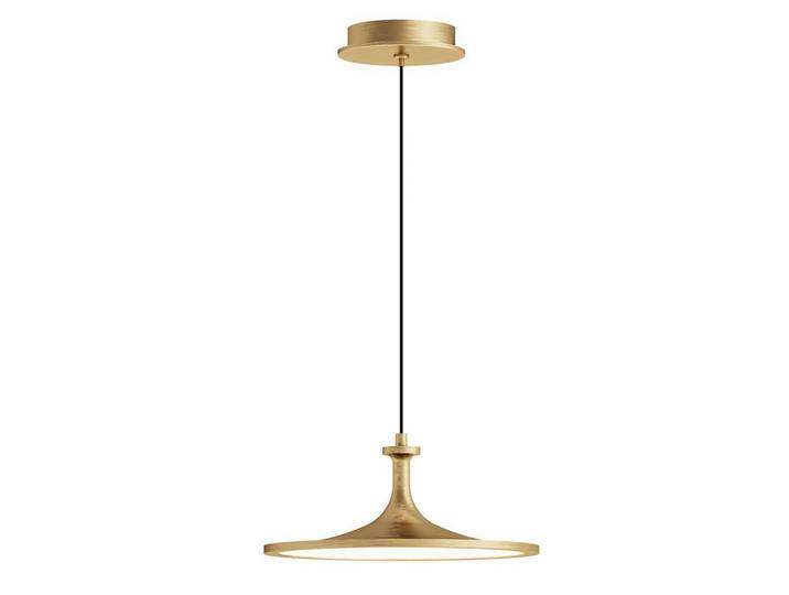 Elstead Lighting Led-Hängeleuchte Alora Mood, Goldfarben, Metall, Kunststoff, 30.5 cm, höhenverstellbar, Lampen & Leuchten, Innenbeleuchtung, Smart-Home-Lampen, Smart Home Hängeleuchten