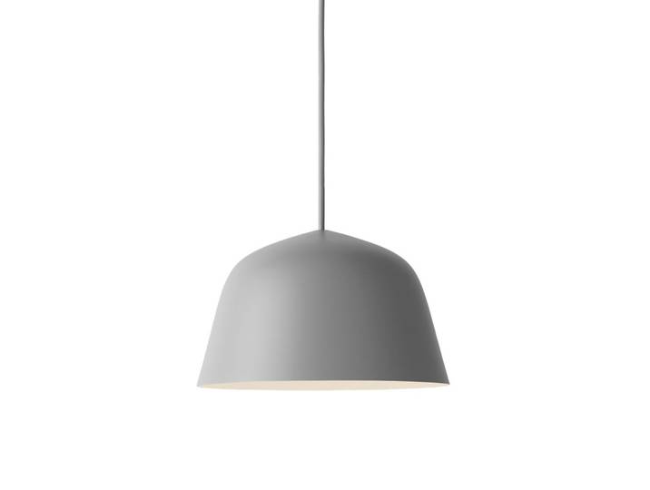 Ambit Pendelleuchte Ø25 Grey - Muuto - Esszimmer - Aluminium