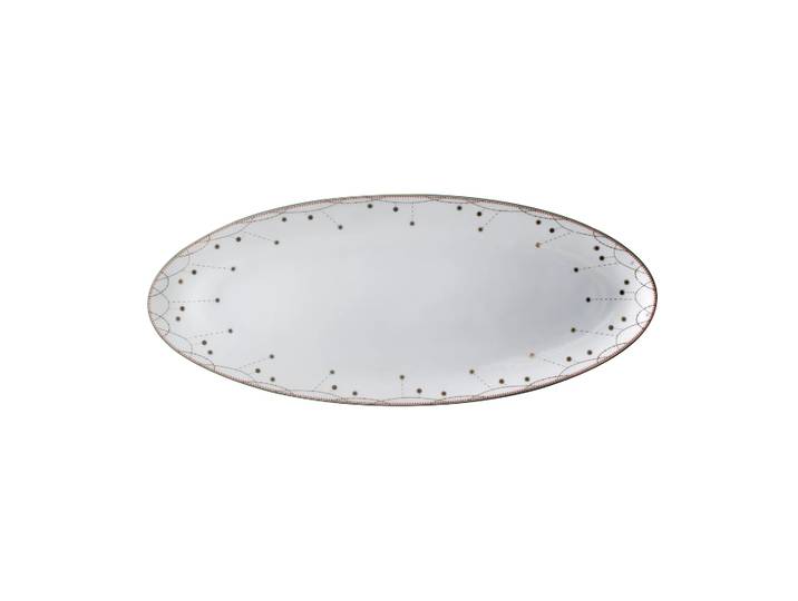 Wik & Walsøe Plat à service Julemorgen oval 41 cm