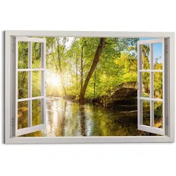 Bild FOREST WINDOW (LBH 60x2x90 cm) - bunt - LBH 60x2x90 cm