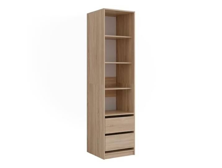 Vicco Kleiderschrank Elmo, Sonoma, 50 x 200 cm