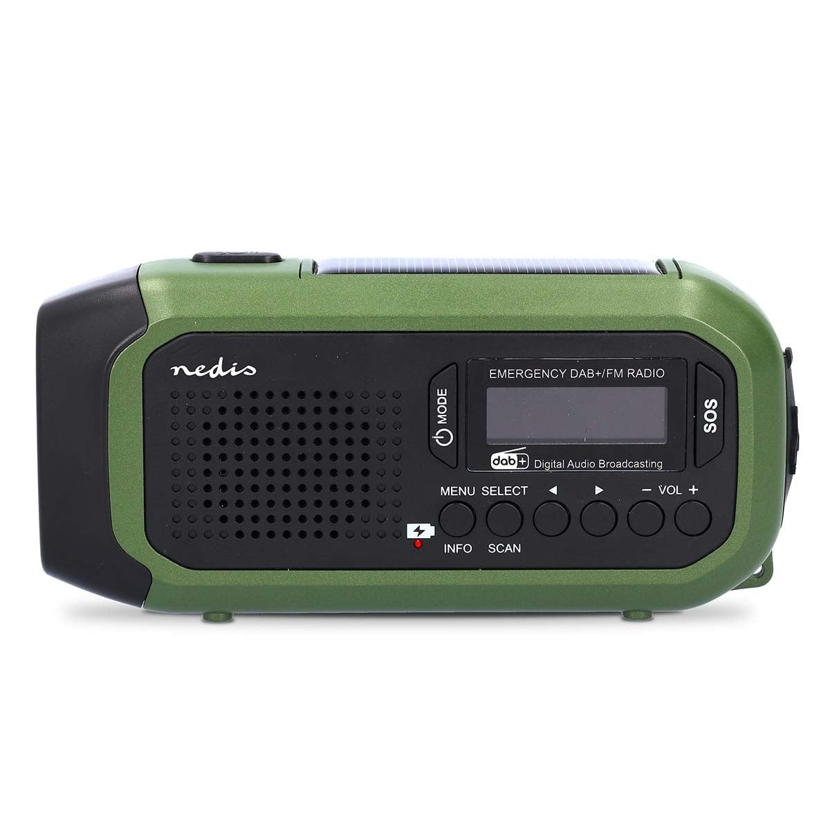 Nedis RDDBCR2000GN Noodradio DAB Groen