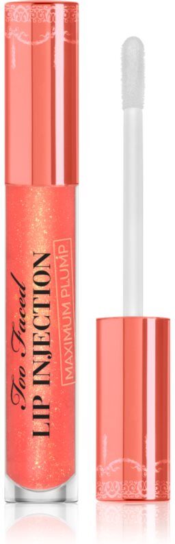 Too Faced Lip Injection Maximum Plump Extra Strength Lip Plumper Gloss brillant à lèvres longue tenue pour un volume extra teinte Creamsicle Tickle 4 g