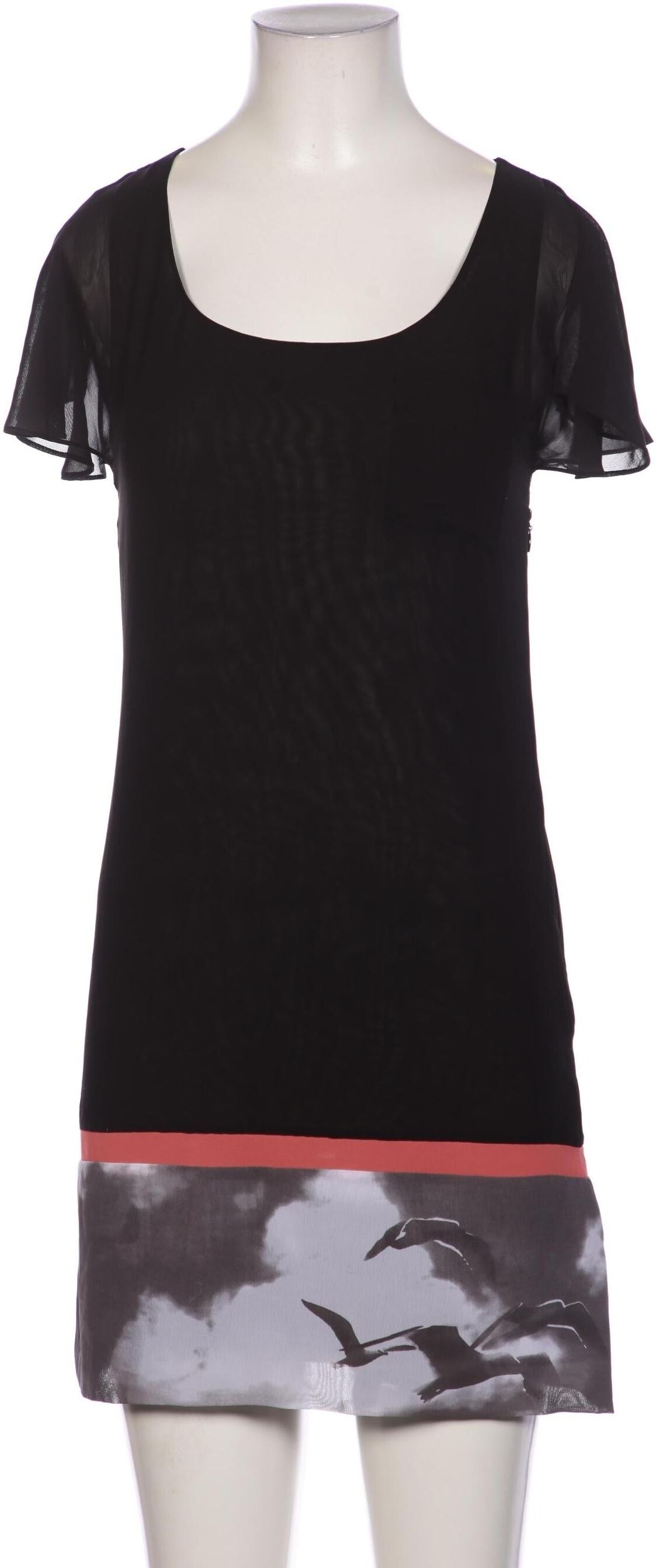 TED Baker Damen Kleid, Schwarz, Gr. EU 34 (Ted Baker 0), Synthetik - Second Hand