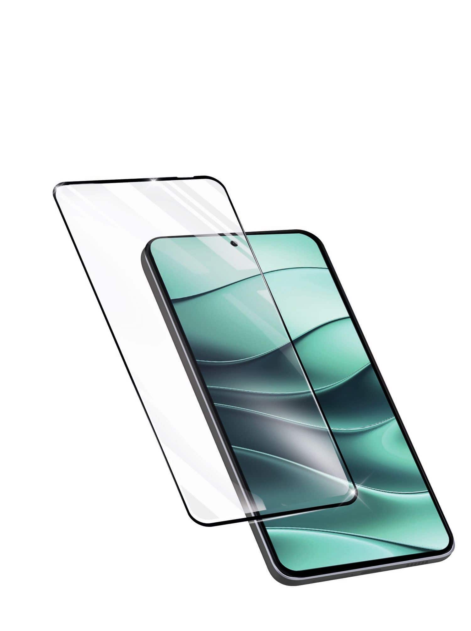 Cellular Line Klare Bildschirmschutzfolie gehärtetes Glas 9H für Xiaomi Redmi Note 14 5G Impact Glass Capsule TEMPGCABXIARN14K