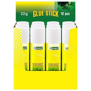 D.RECT Klebestift 7559, 22g, lösungsmittelfrei, 12 Stück