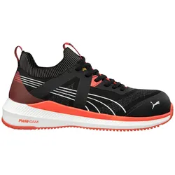 Puma, Sicherheitsschuhe, S1PS Turbo Blk/Red Low (39)