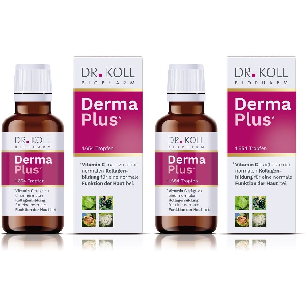 Derma Plus Dr.Koll Gemmo Komplex Walnuss Vit.C Tro 2x 2x50 ml Tropfen