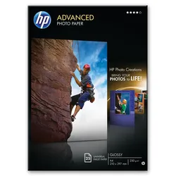 hp Fotopapier hochglänzend DIN A3, 250 g/m2