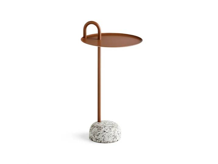 HAY Bowler Beistelltisch Pale brown-granite