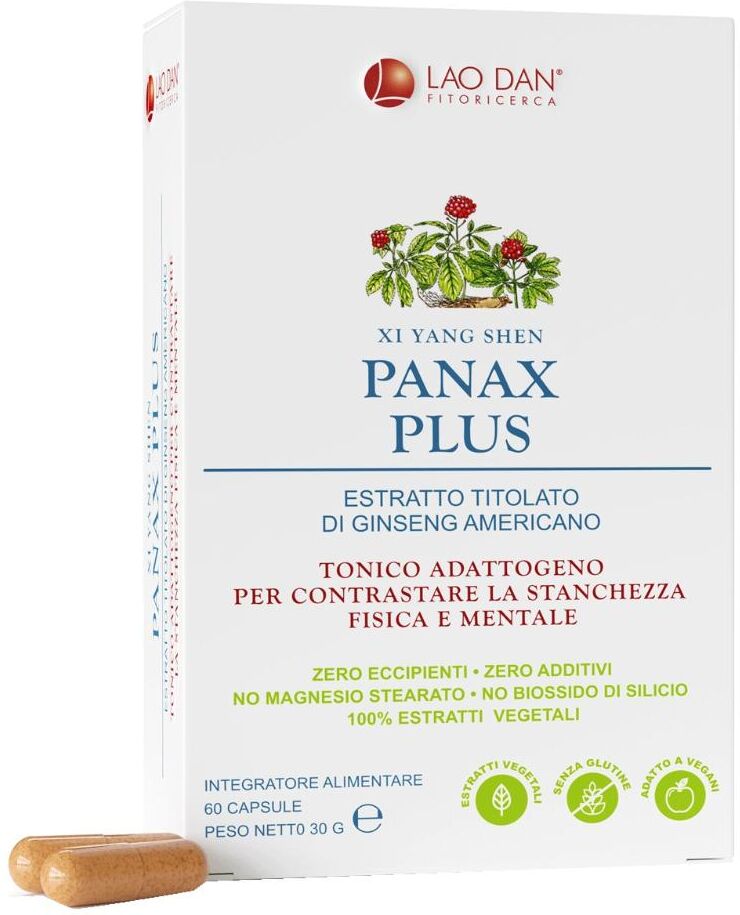 LAO DAN Srl PANAX PLUS GINSENG AMER 60CPR