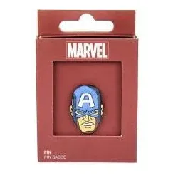 MARVEL - Captain America - Pin's, Weiteres Gaming Zubehör, Mehrfarbig