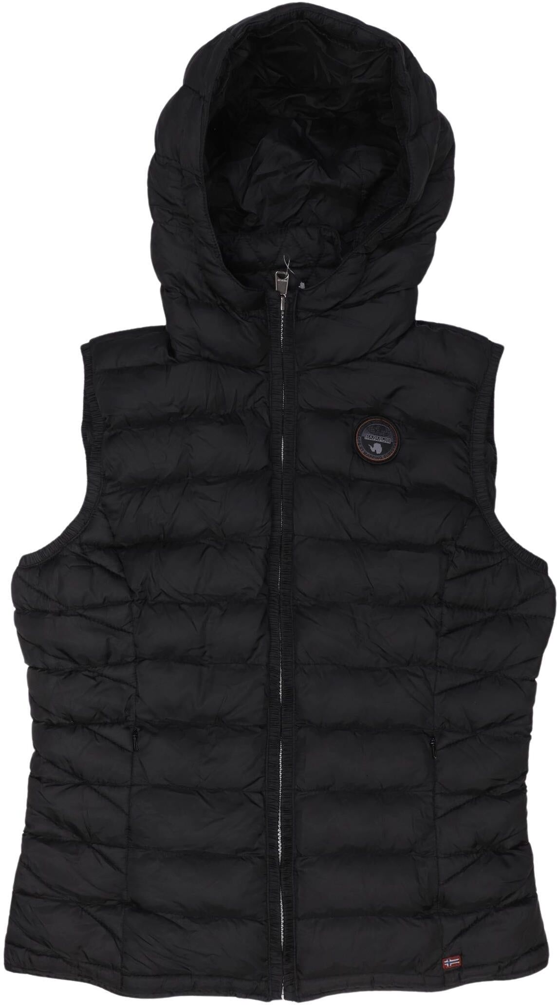 Napapijri Damen Weste, Schwarz, Gr. L, Synthetik - Second Hand
