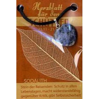 Sodalith Herzblatt, Glücksstein