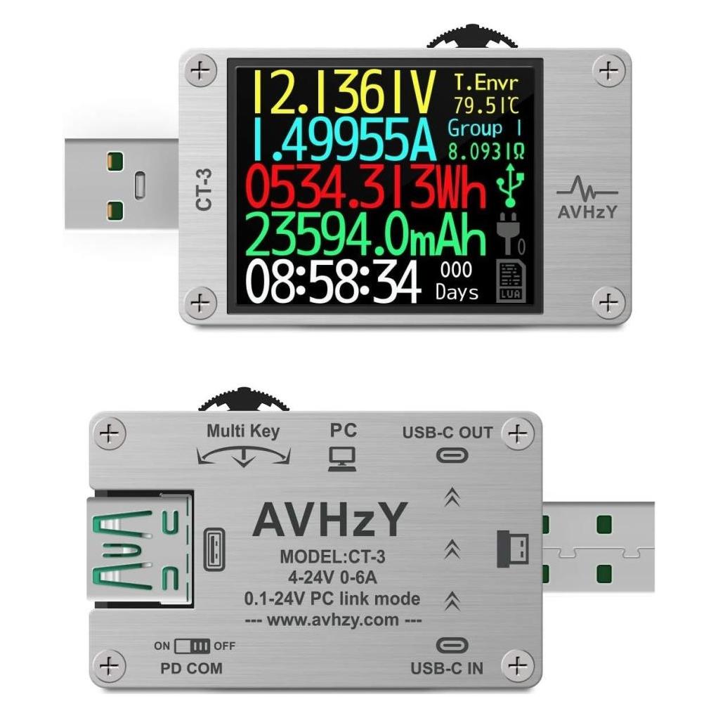 PowerGuard AVHzY CT-3 USB Power Meter Tester (Kabeltester) (00036112)