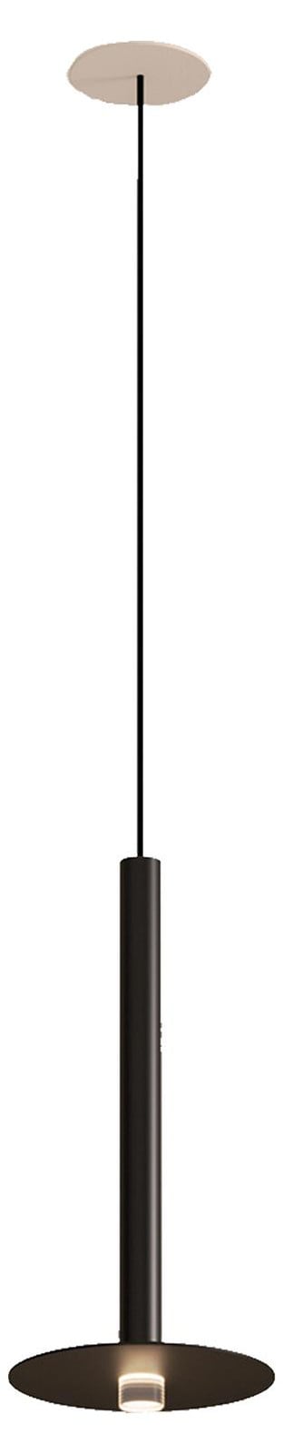 LEDS C4 Kaarsvormige hanglamp - Zwart