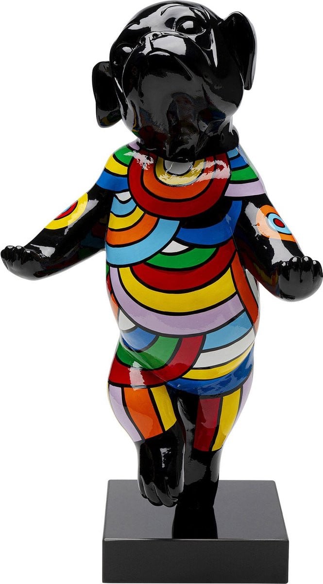 Kare Design Dansende Hond Woonaccessoire Zwart 53 cm